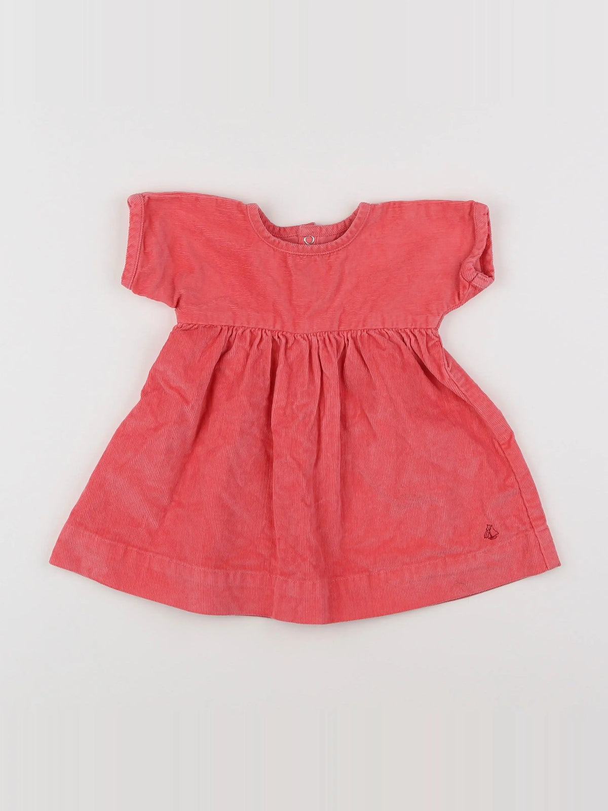 Petit Bateau - robe rose - 6 mois