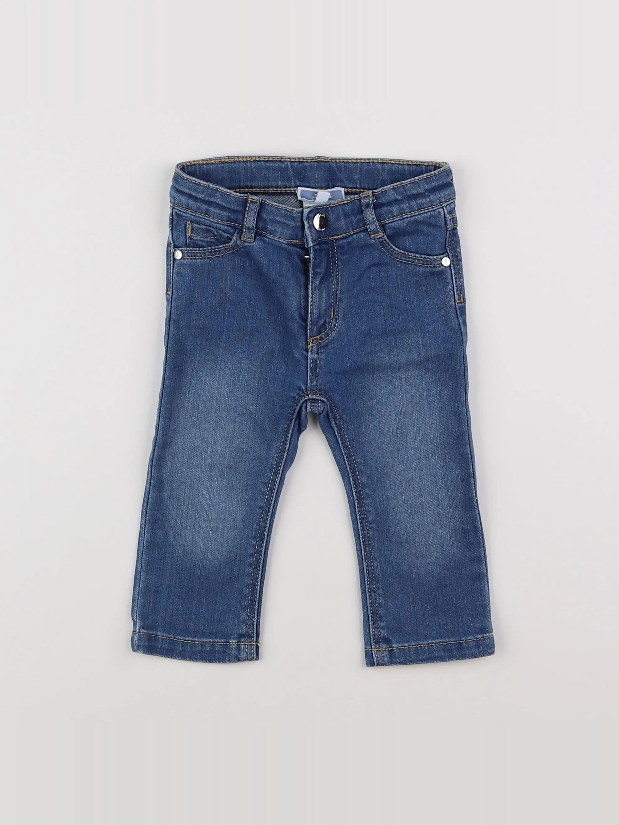 Jacadi - jean bleu - 12 mois
