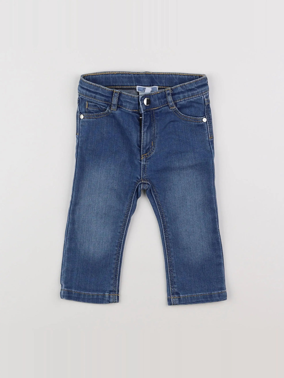 Jacadi - jean bleu - 12 mois