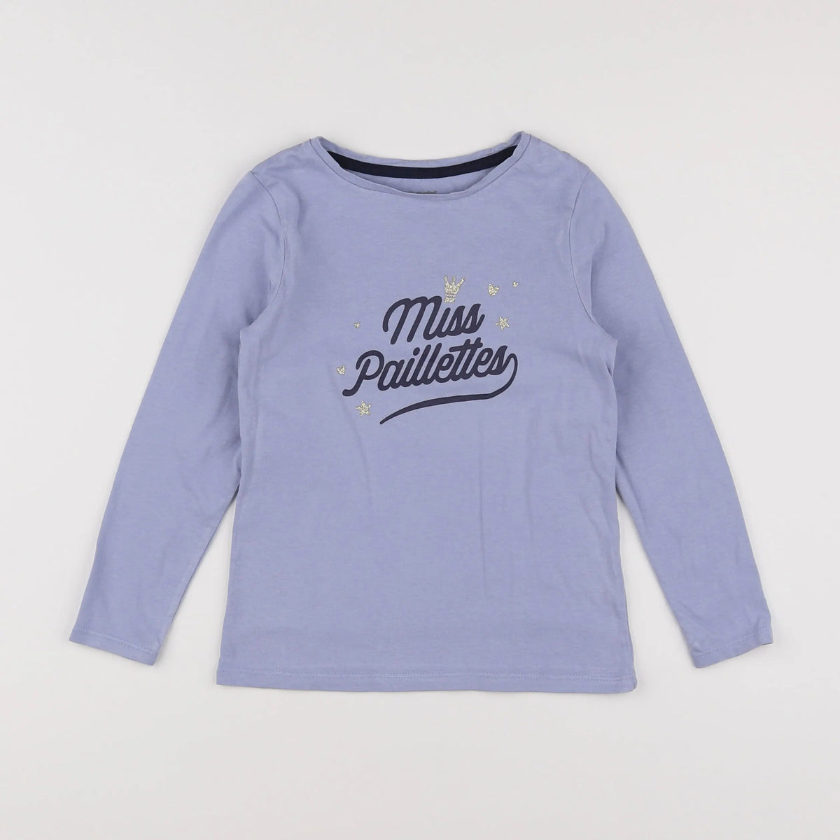 Vertbaudet - tee-shirt bleu - 6 ans