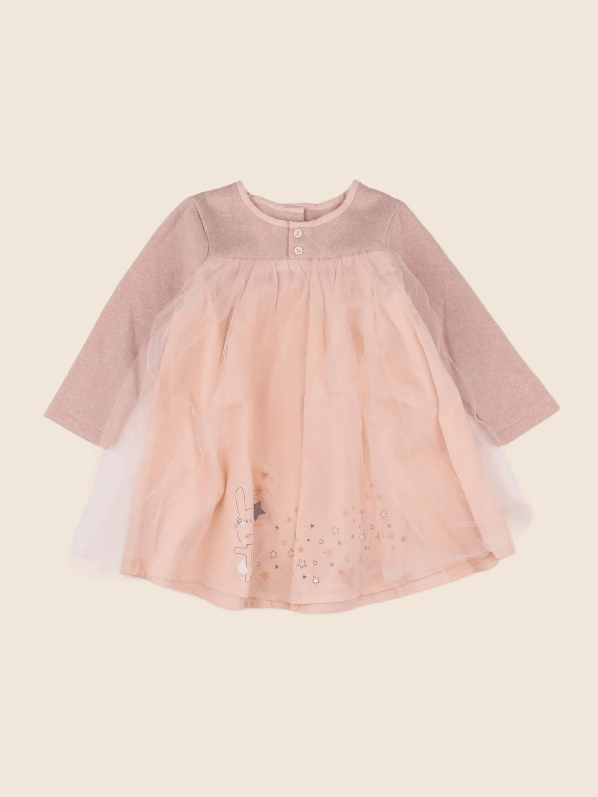 Vertbaudet - robe rose - 18 mois