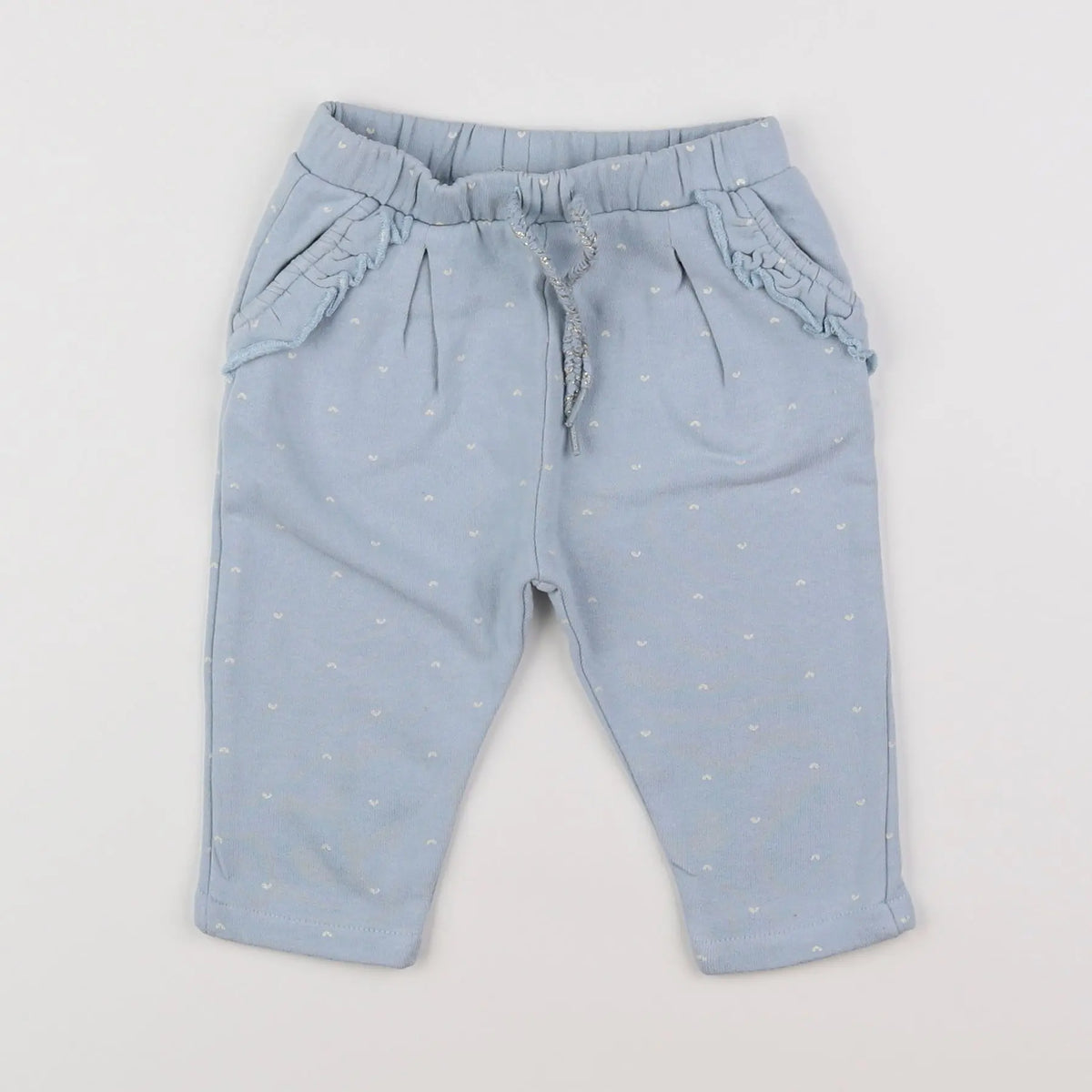 Vertbaudet - jogging bleu - 9 mois