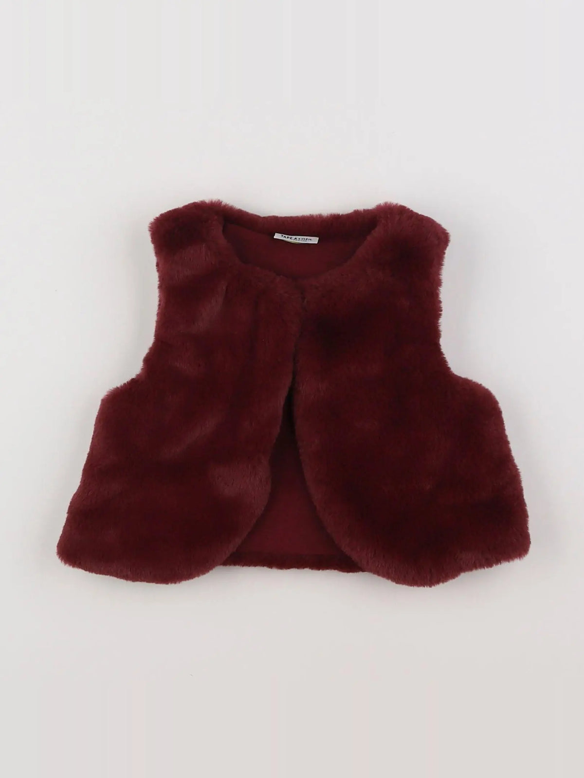 Tape à l'oeil - gilet rouge - 6 mois