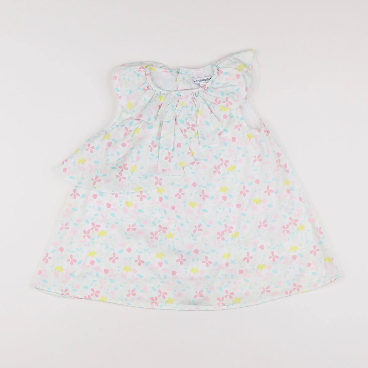 Vertbaudet - robe multicolore - 2 ans