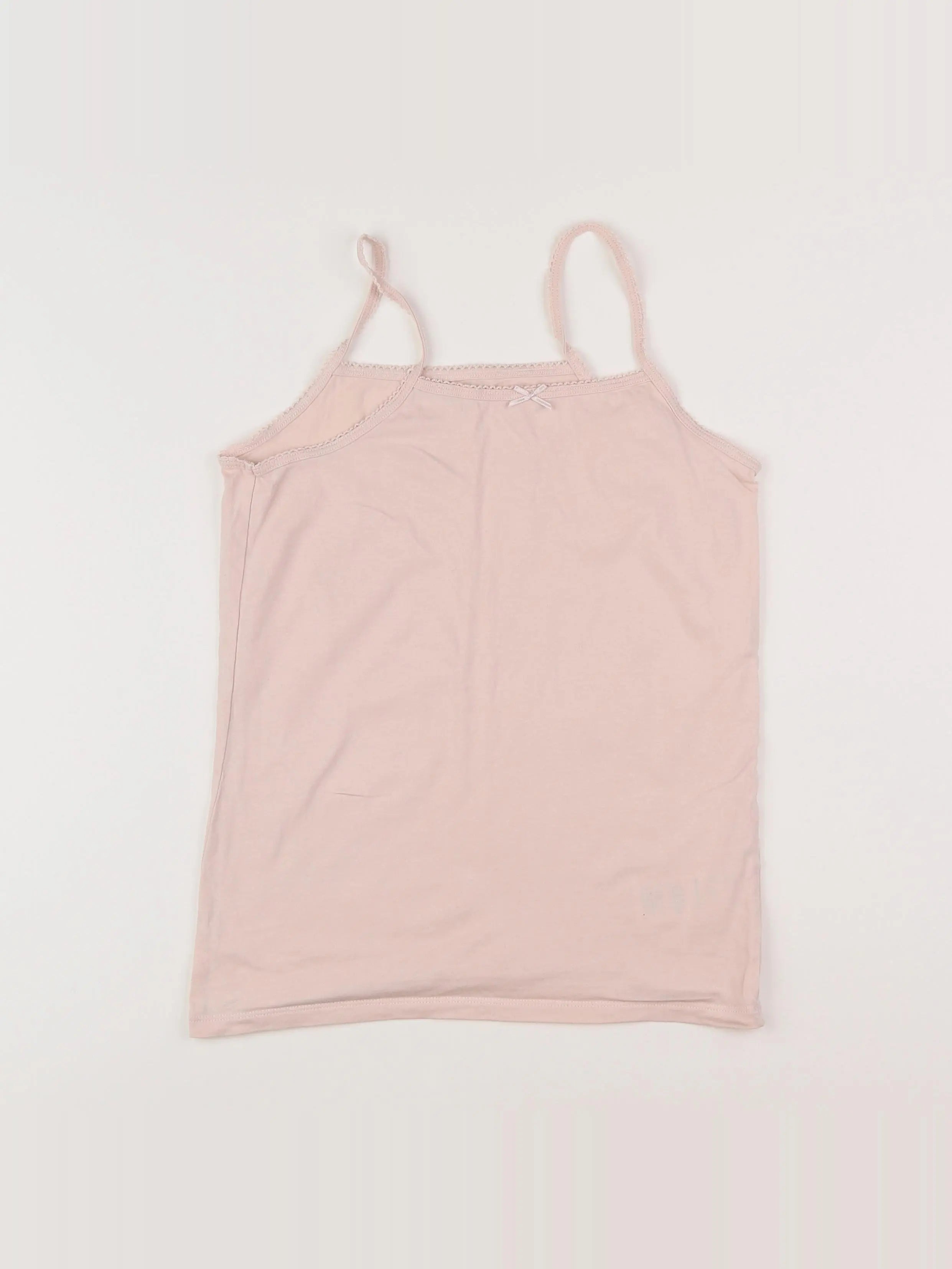 Vertbaudet - maillot de corps rose - 14 ans
