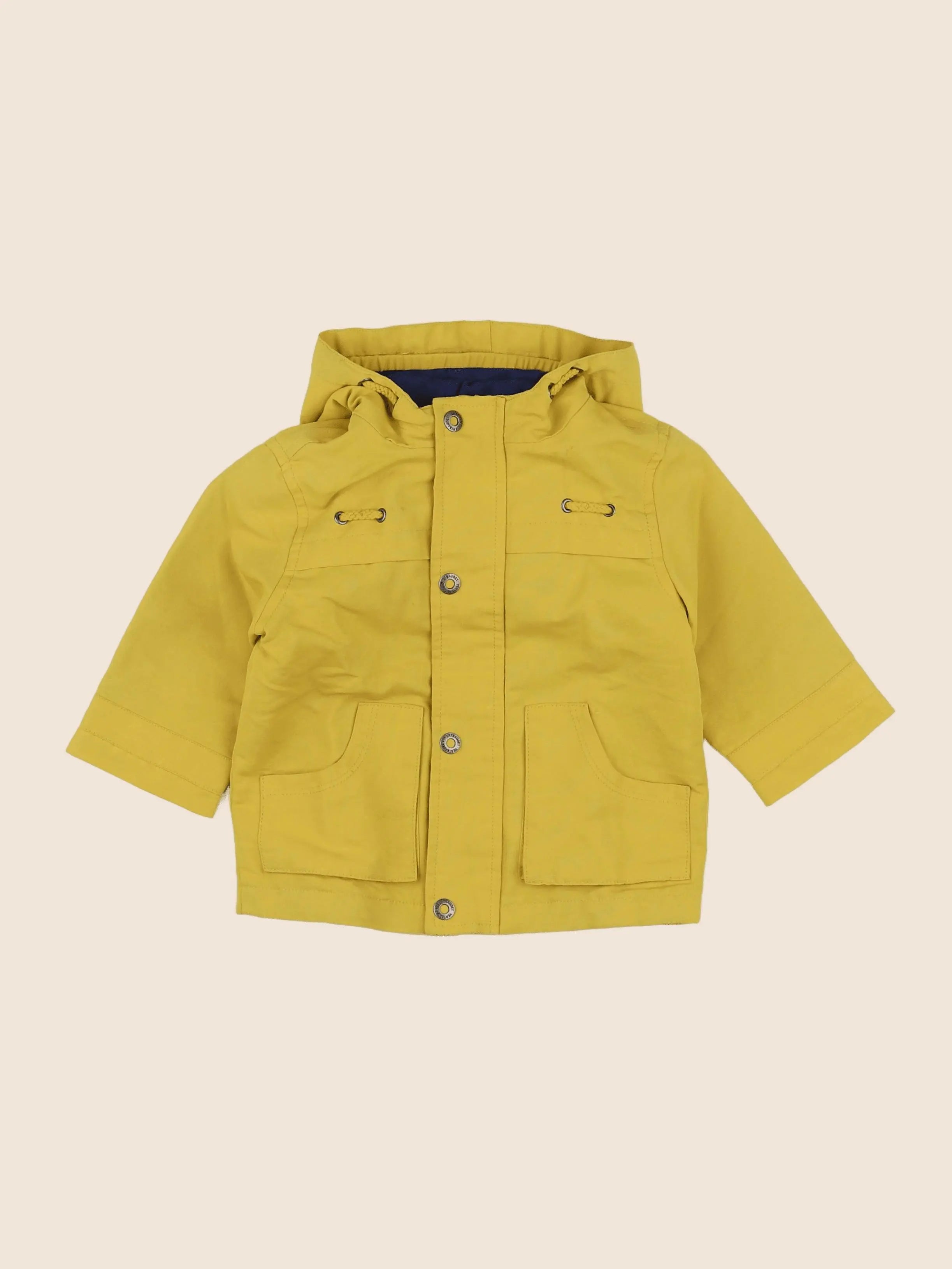 Vertbaudet - veste jaune - 12 mois