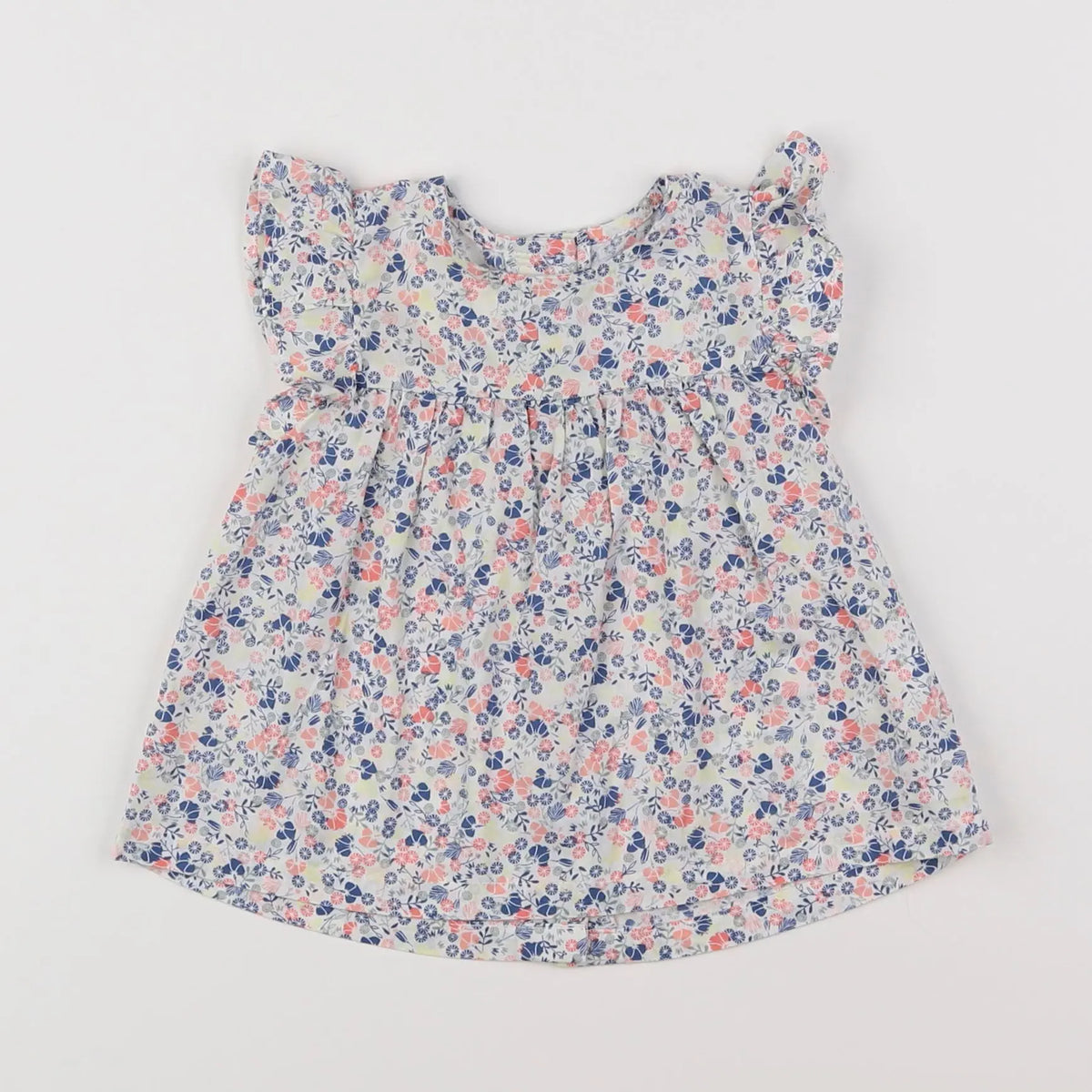 Vertbaudet - blouse multicolore - 9 mois