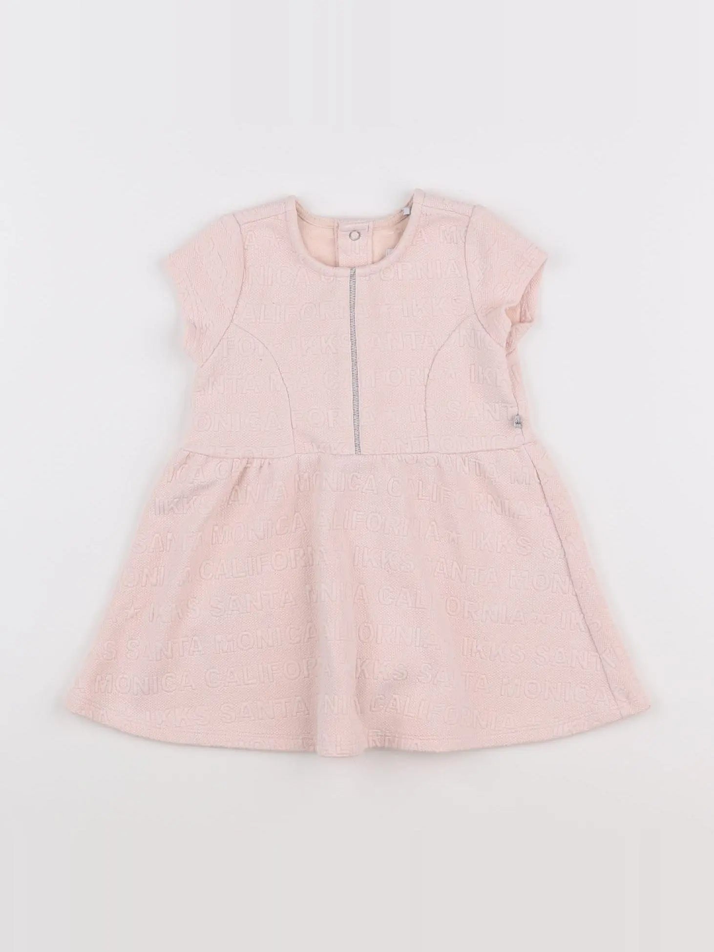 IKKS - robe rose - 18 mois