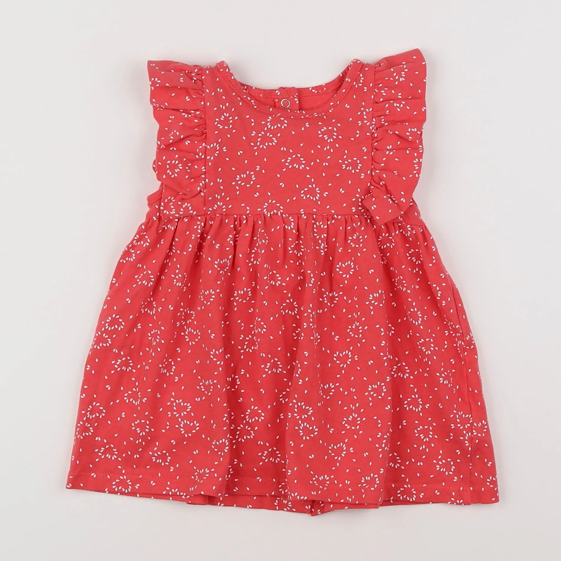 Vertbaudet - robe rose - 9 mois