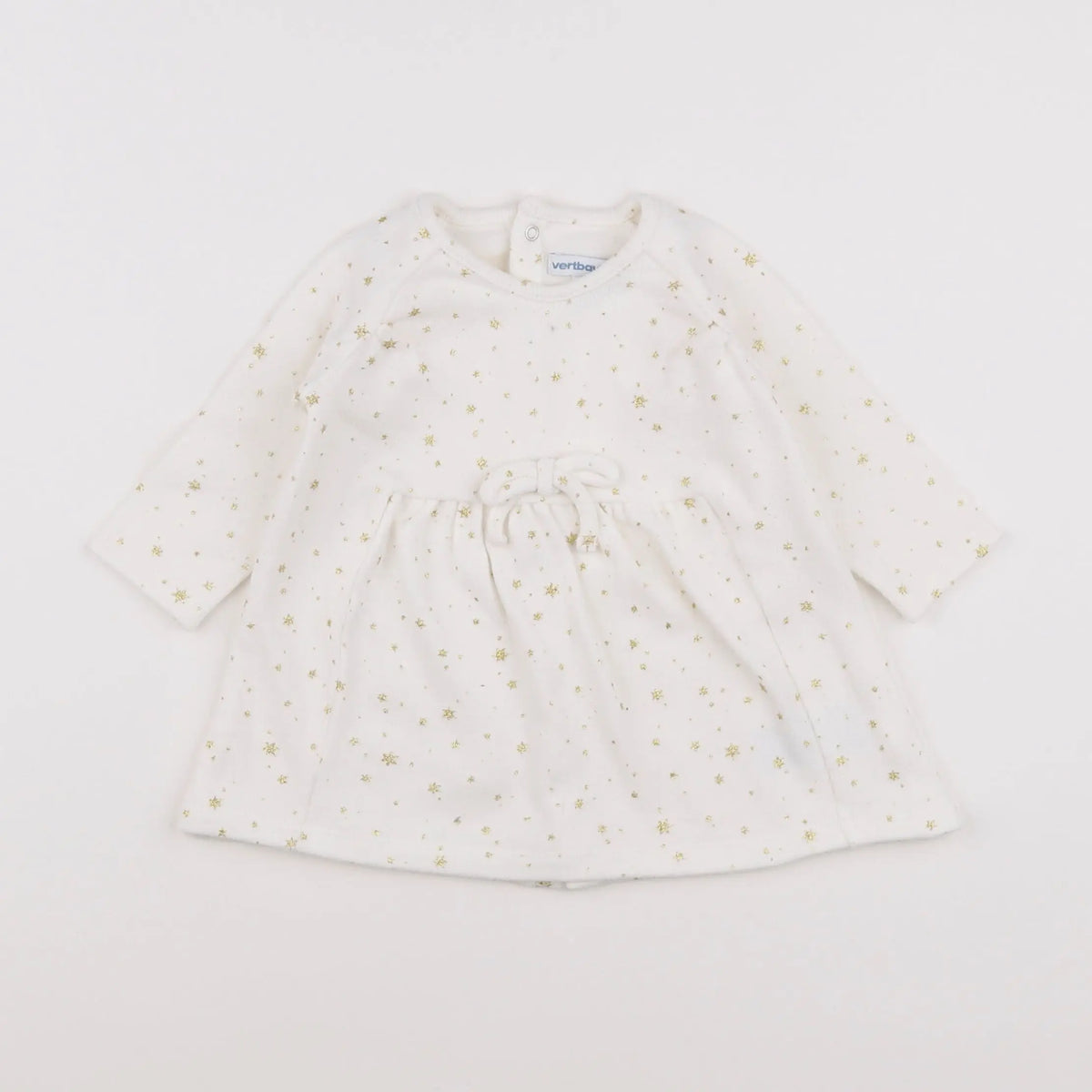 Vertbaudet - robe blanc - 6 mois