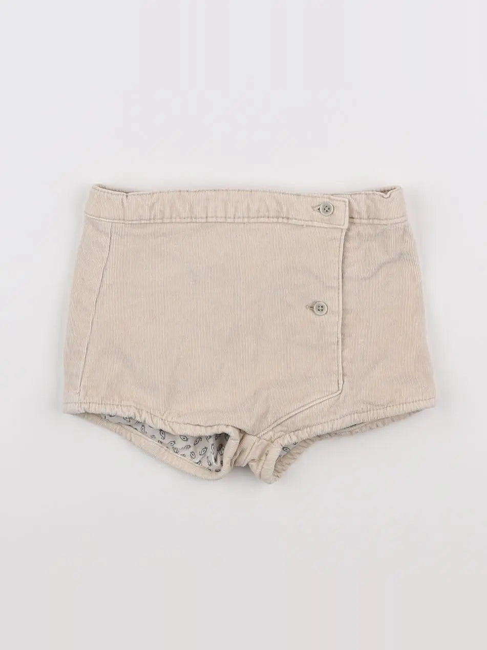 Gocco - short beige - 12/18 mois