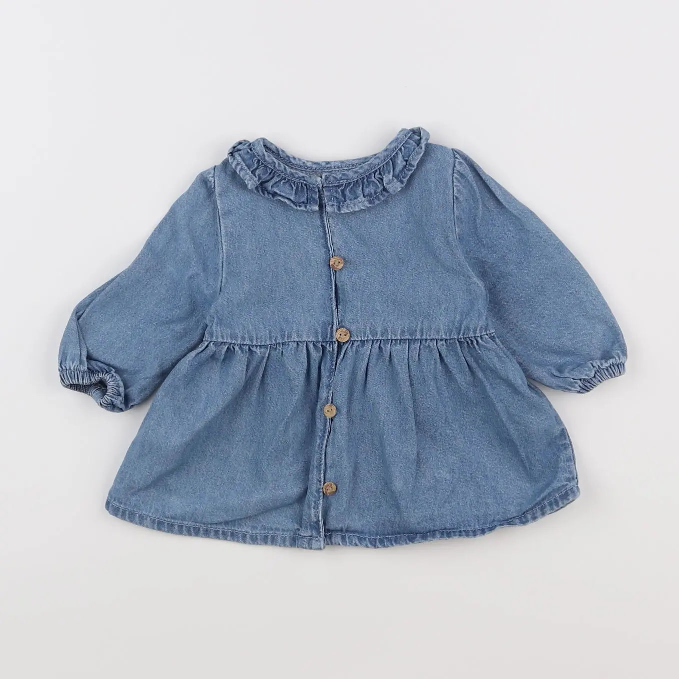 Vertbaudet - robe bleu - 3 mois