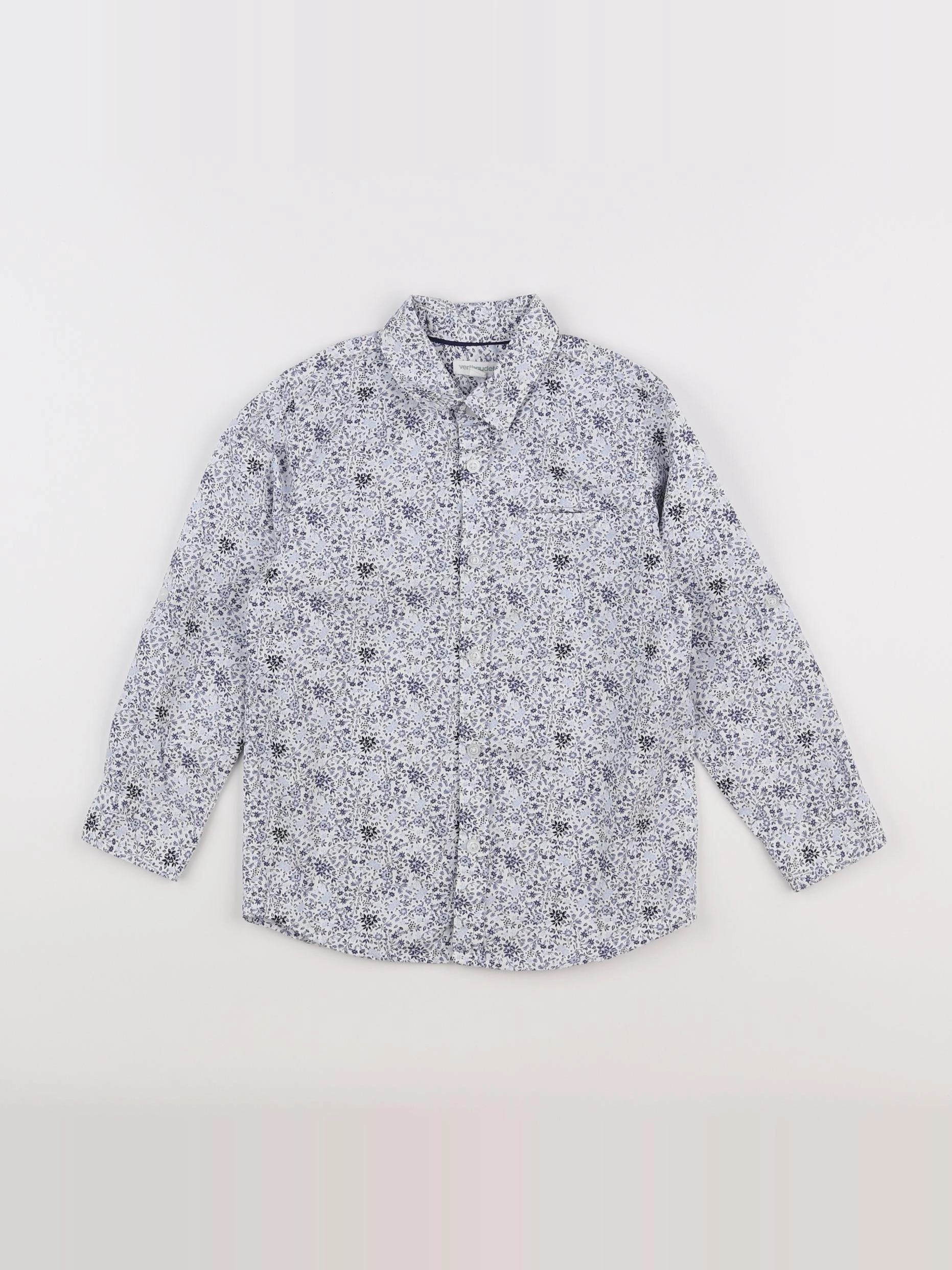 Vertbaudet - chemise bleu - 6 ans