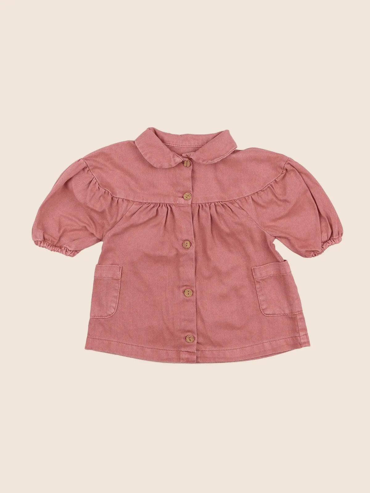 Vertbaudet - robe rose - 6 mois
