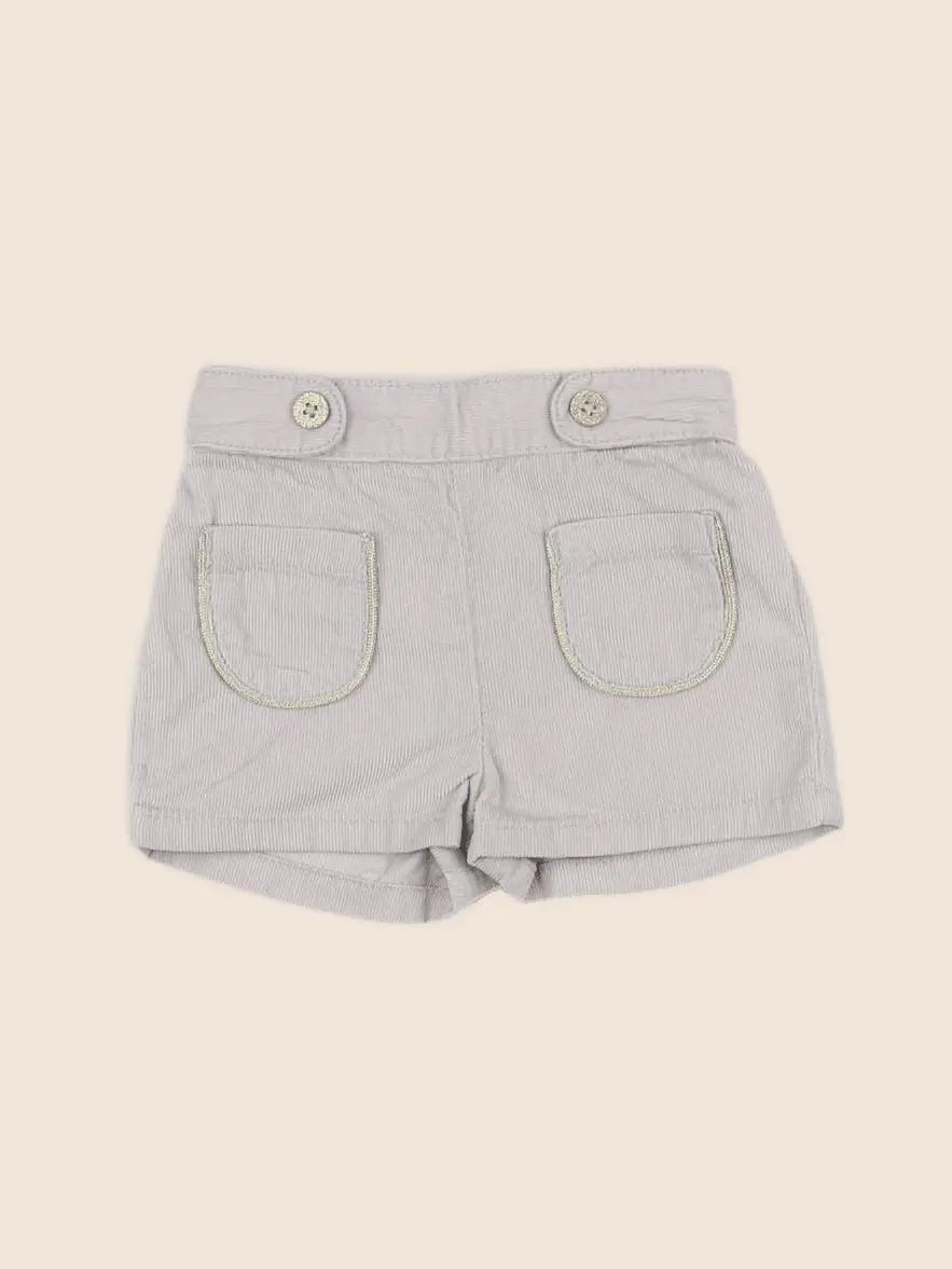 Vertbaudet - short beige - 6 mois