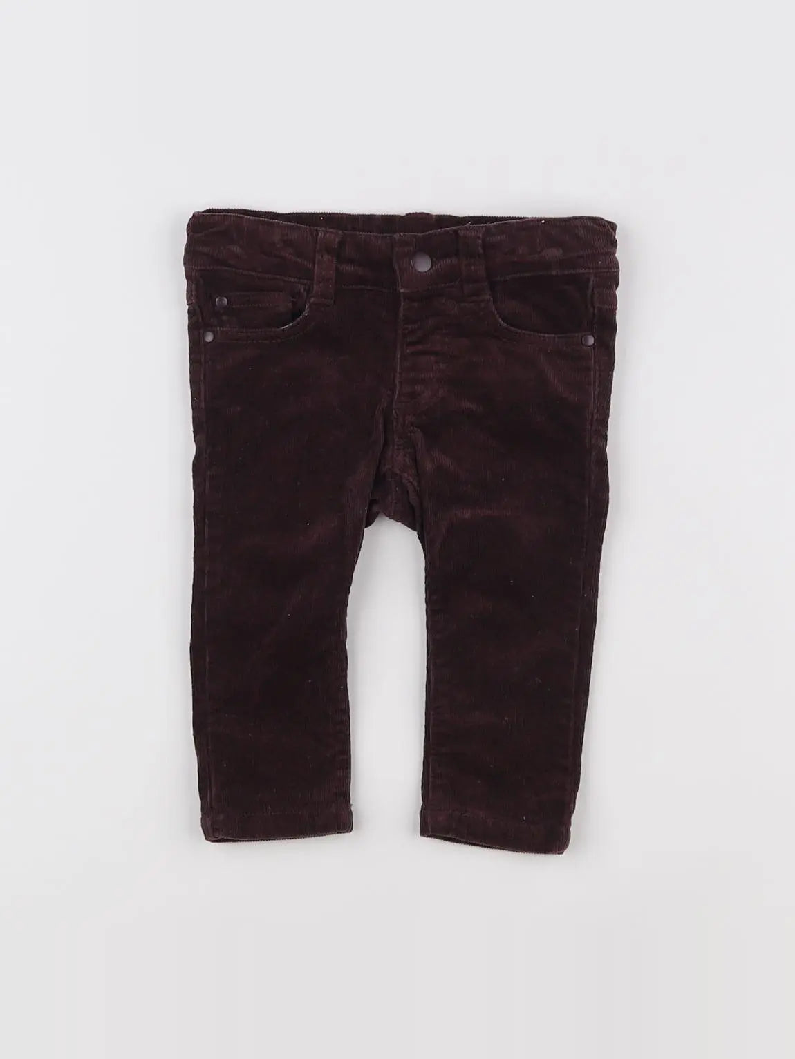 Boutchou - pantalon rouge - 6 mois