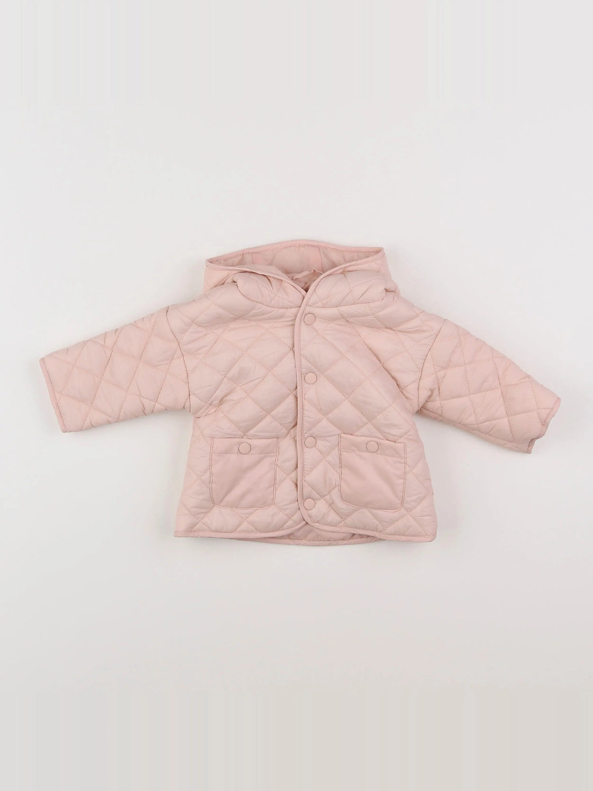 Vertbaudet - doudoune rose - 3 mois
