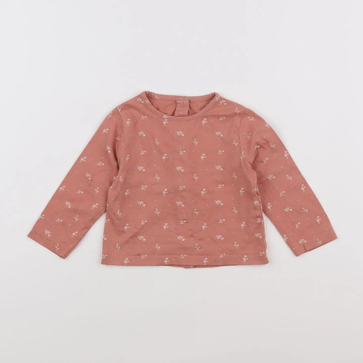 Vertbaudet - tee-shirt rose - 6 mois