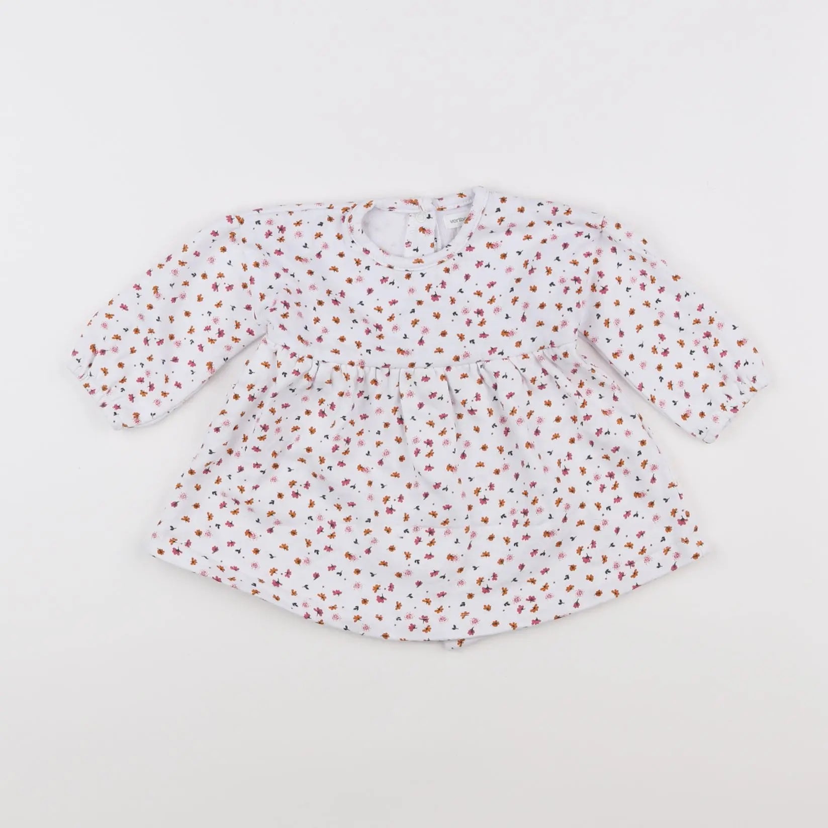 Vertbaudet - robe multicolore - 6 mois