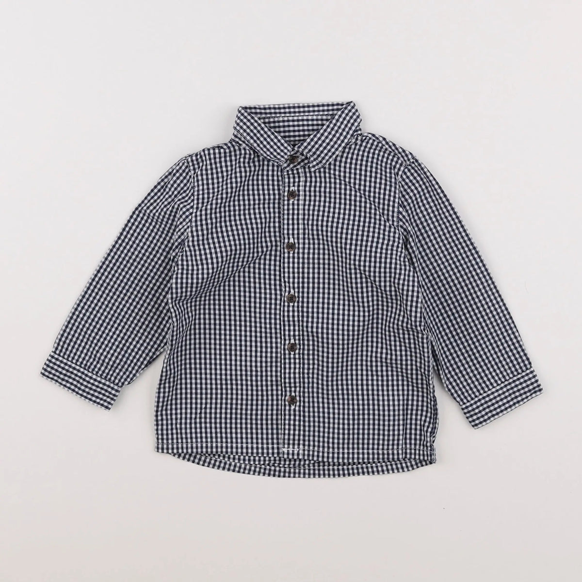 Vertbaudet - chemise bleu - 18 mois