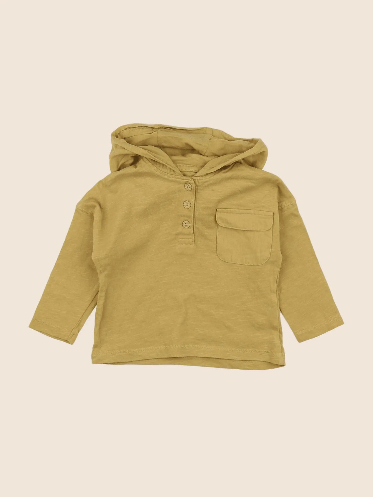 Vertbaudet - tee-shirt jaune - 9 mois