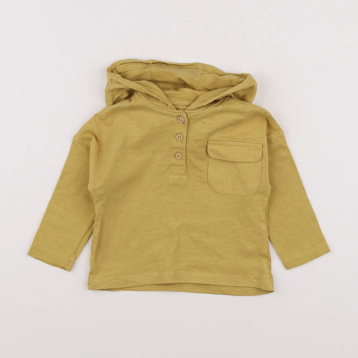 Vertbaudet - tee-shirt jaune - 9 mois