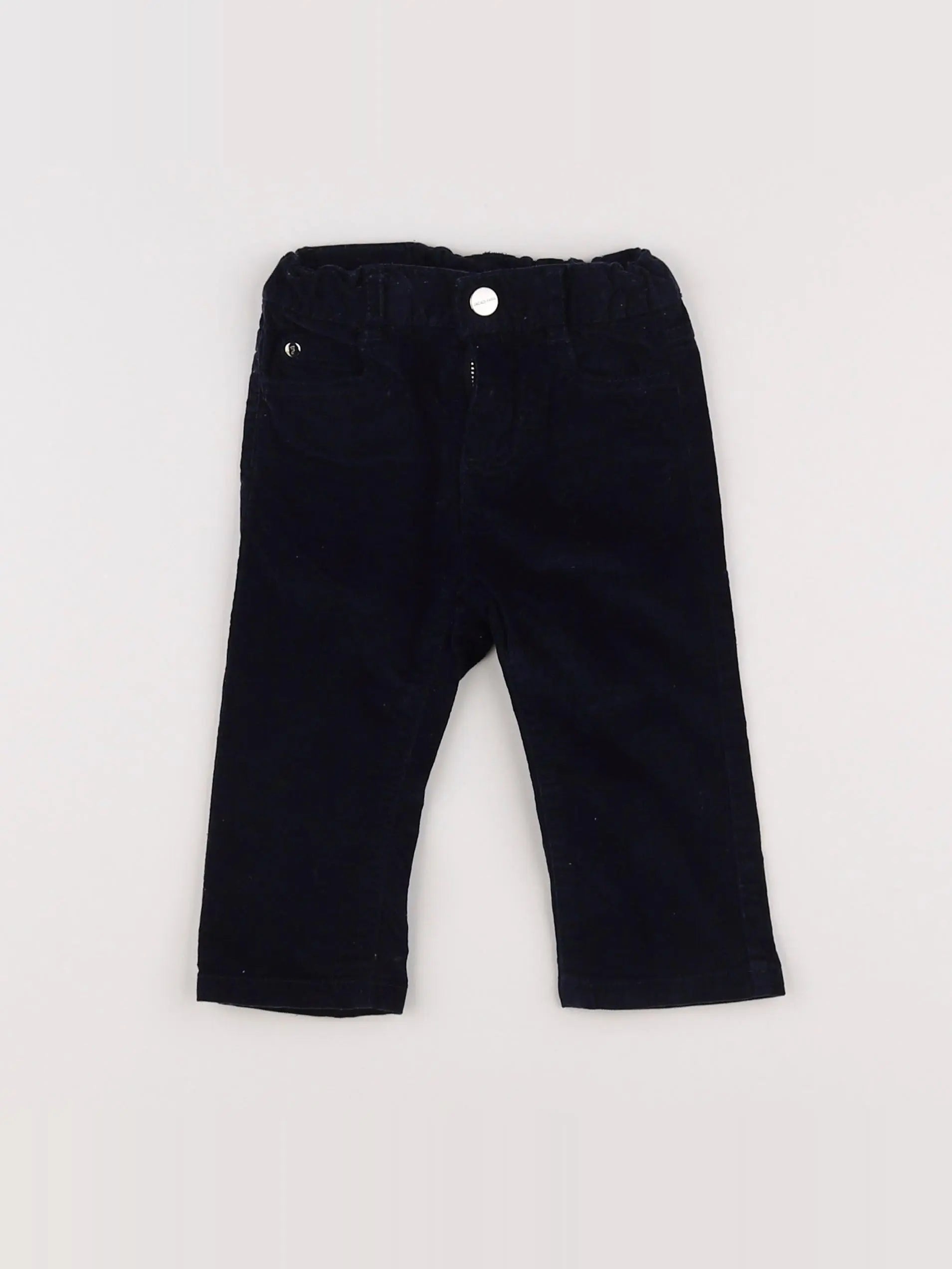 Jacadi - pantalon bleu - 12 mois