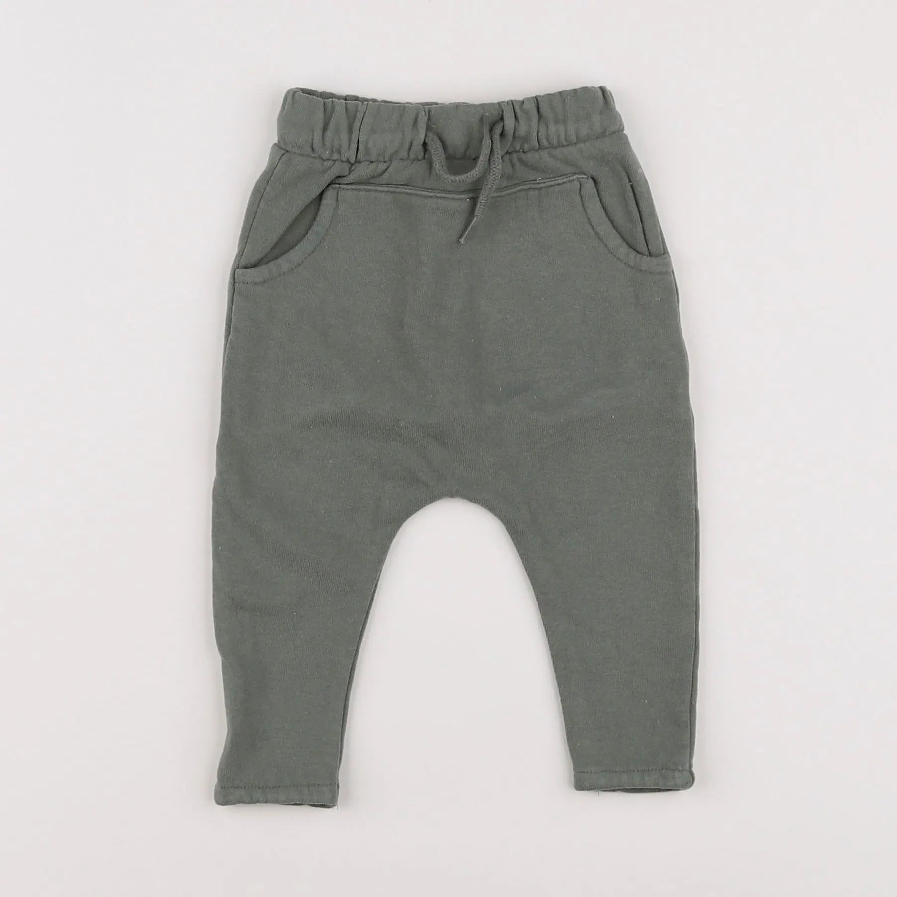 Vertbaudet - pantalon vert - 3 mois
