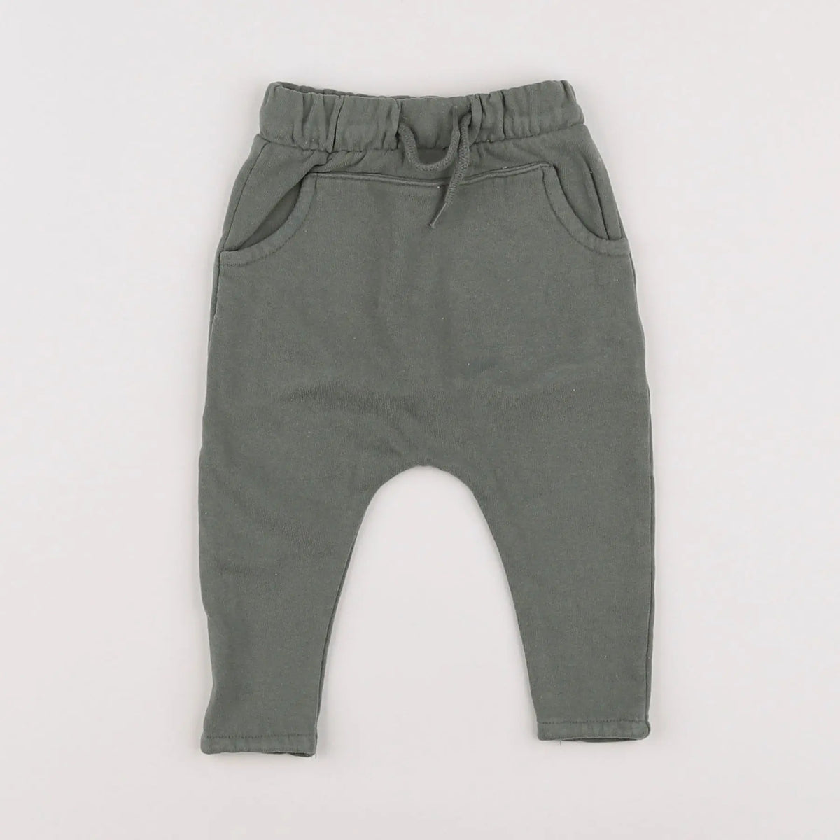 Vertbaudet - pantalon vert - 3 mois