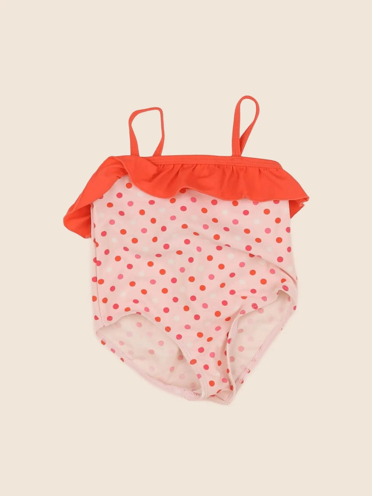 Vertbaudet - maillot de bain rose - 12 mois