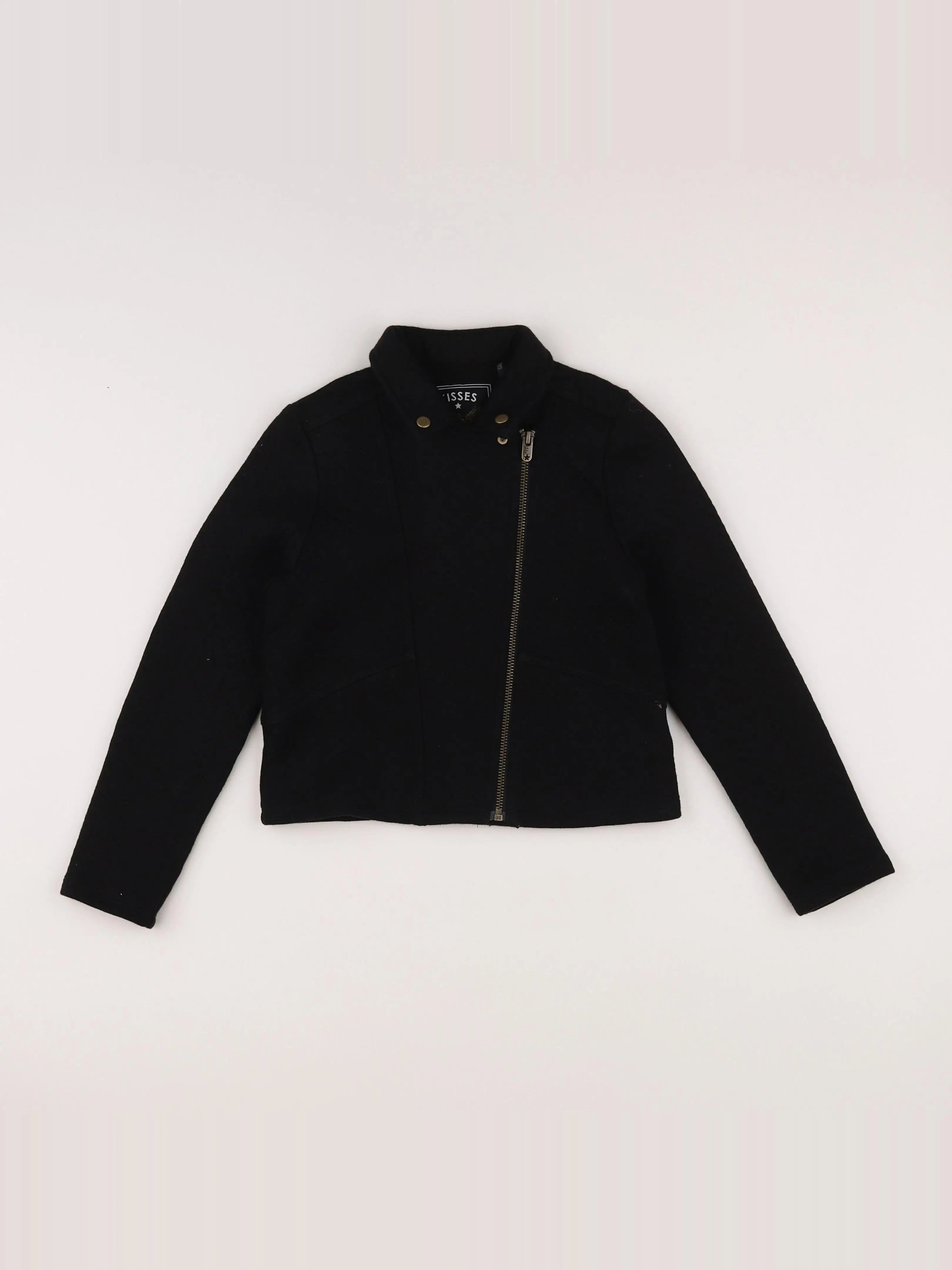 IKKS - veste noir - 8 ans