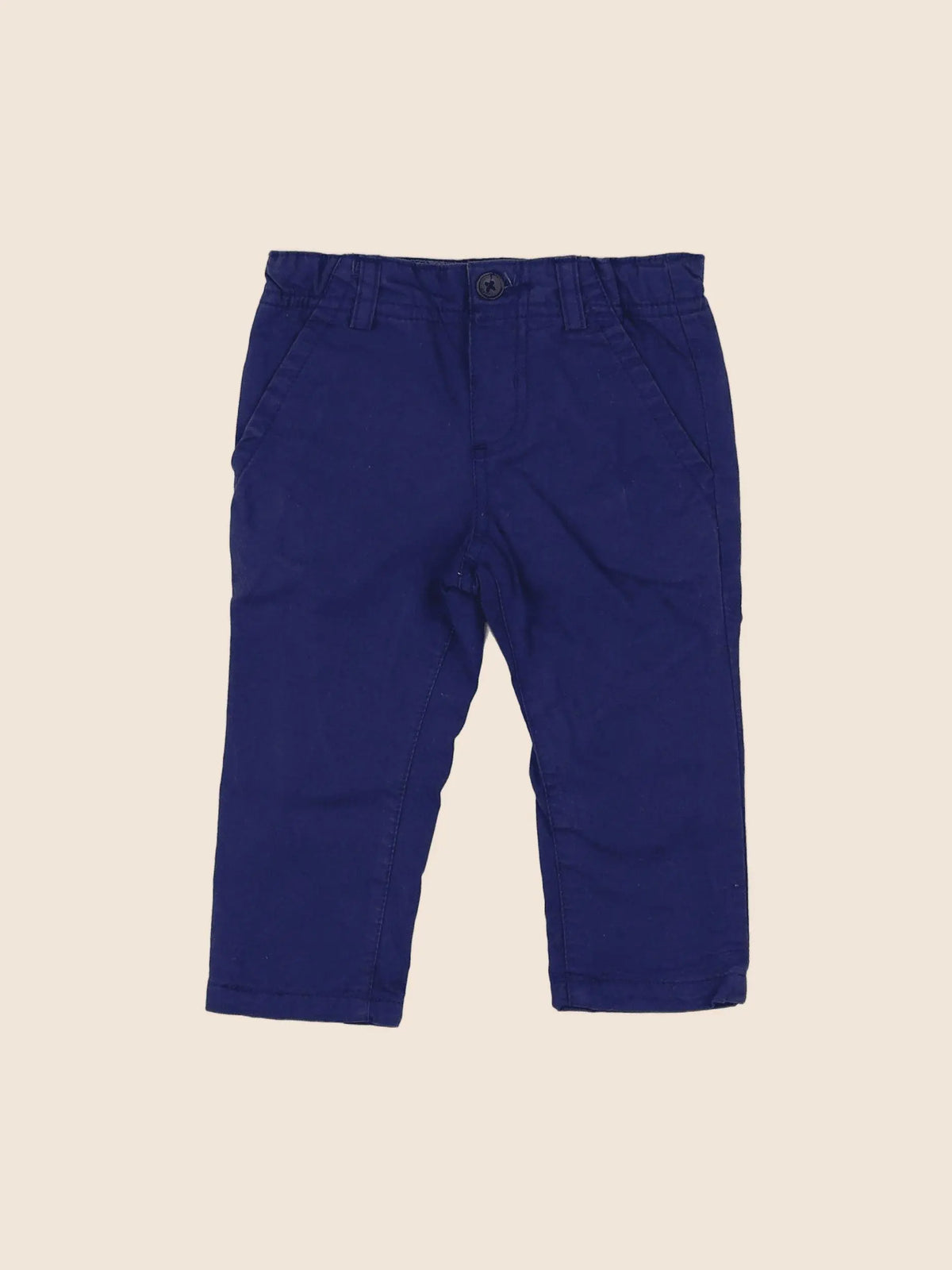 Boutchou - pantalon bleu - 6 mois
