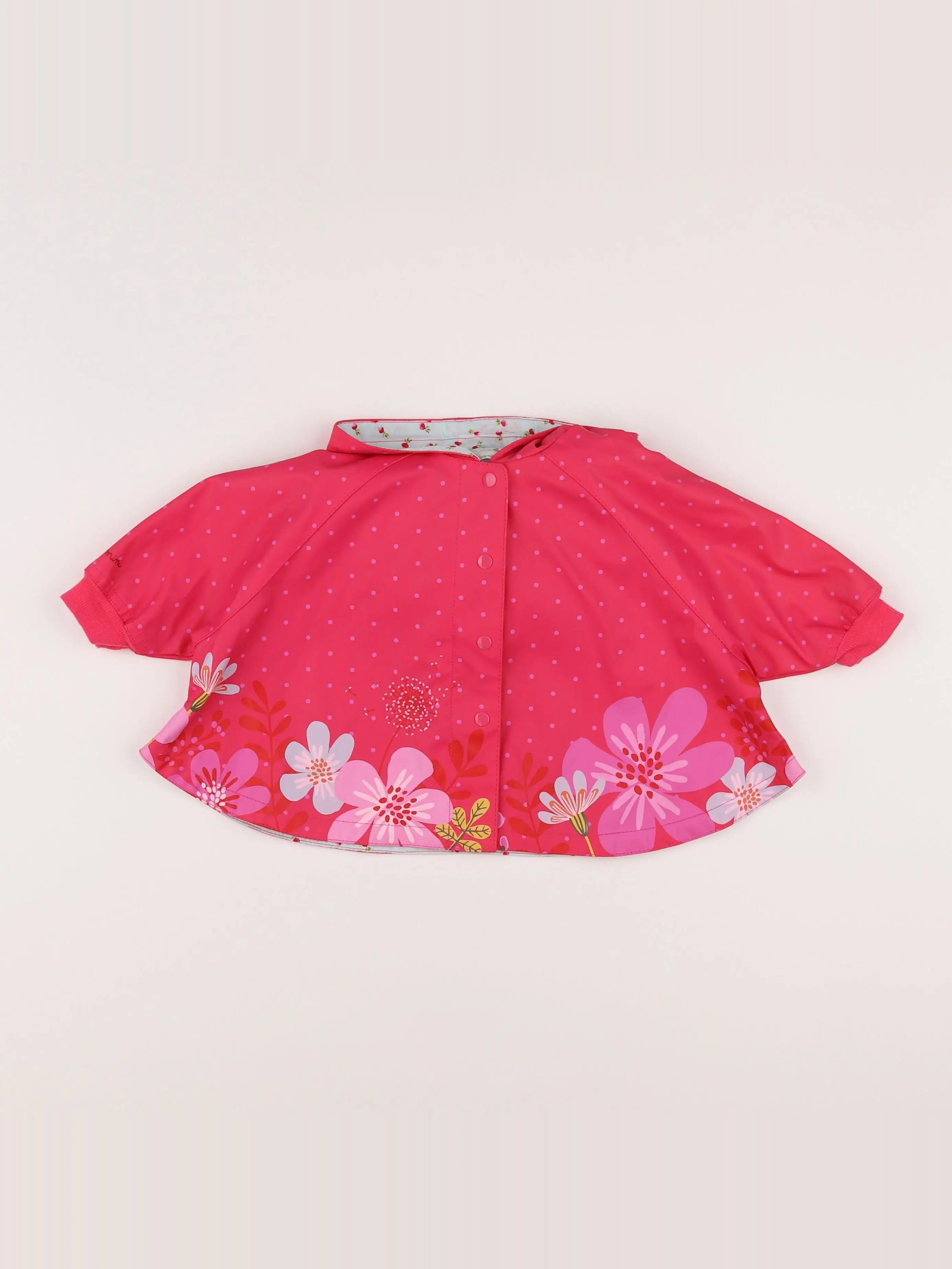 Catimini - imperméable rose - 6 mois