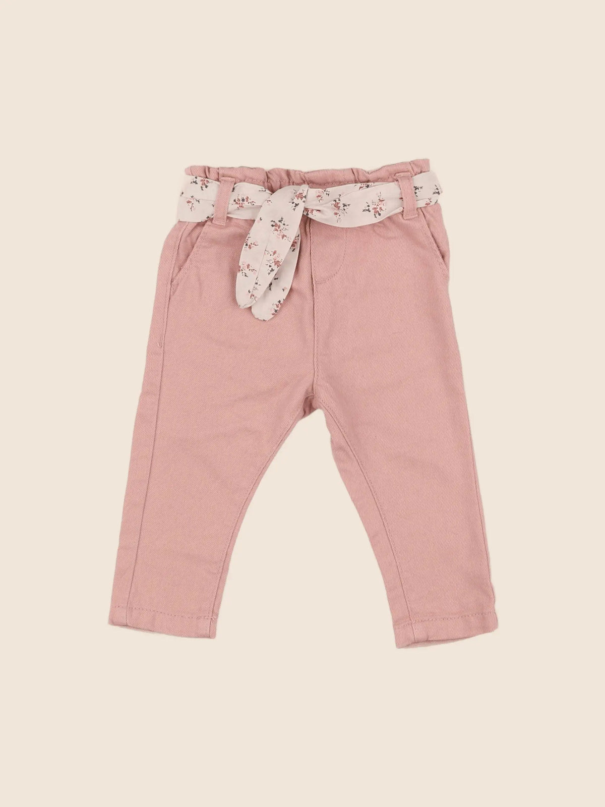 Vertbaudet - jean rose - 6 mois