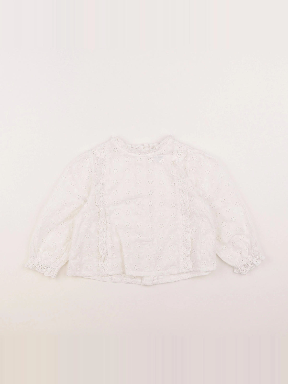 Vertbaudet - blouse blanc - 2 ans