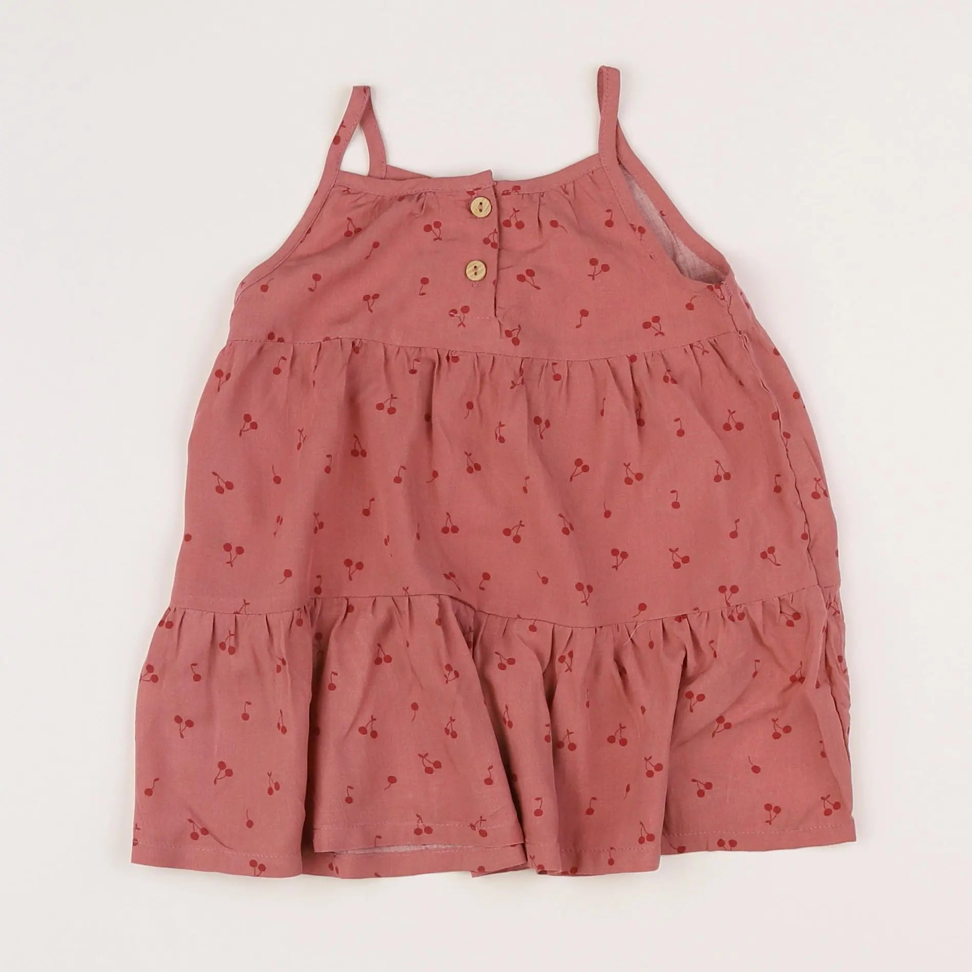 Vertbaudet - robe rose - 9 mois