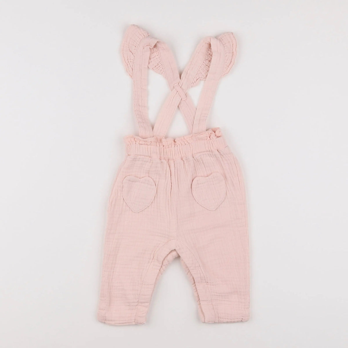 Vertbaudet - pantalon rose - 6 mois