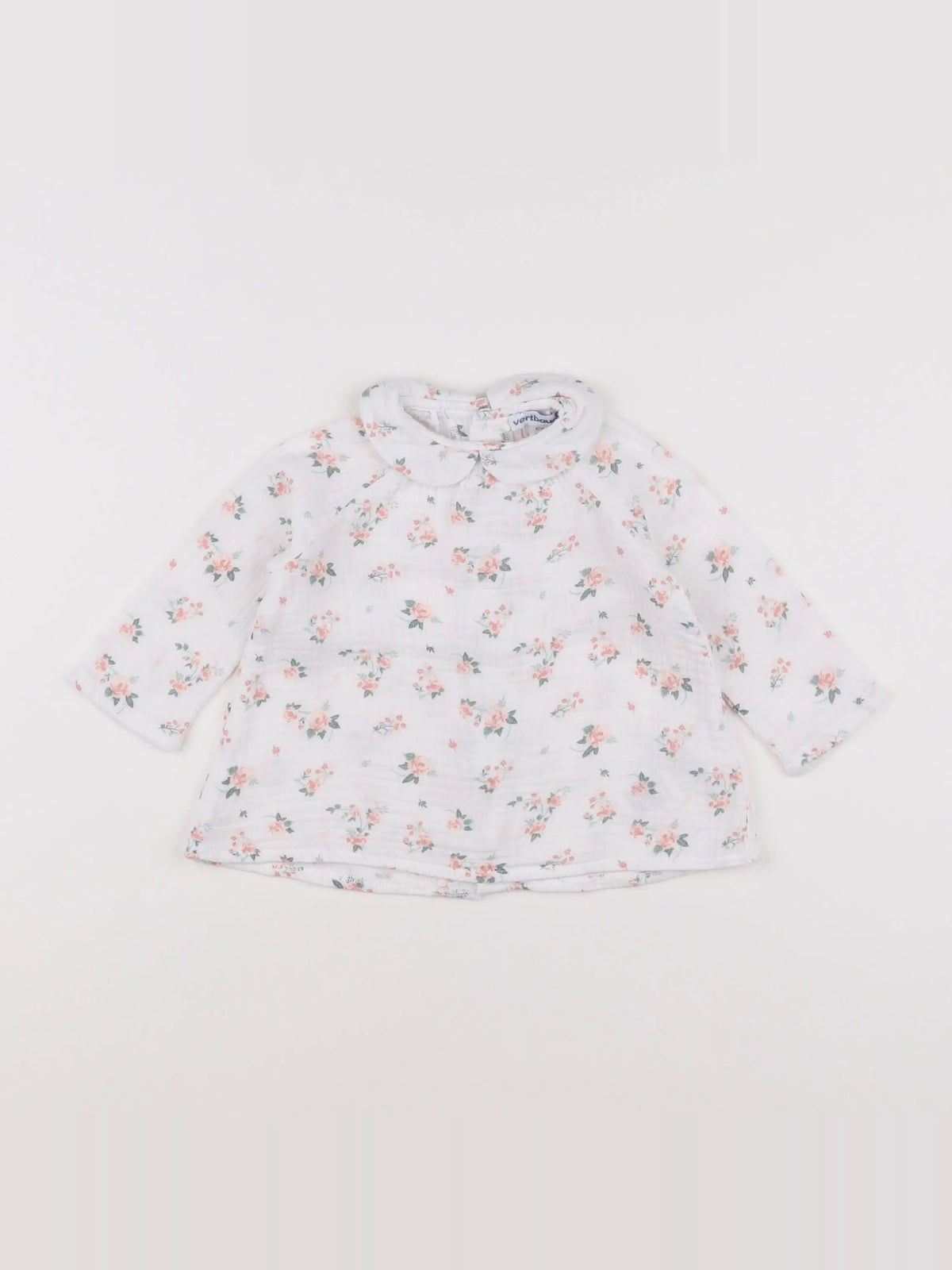 Vertbaudet - blouse multicolore - 6 mois