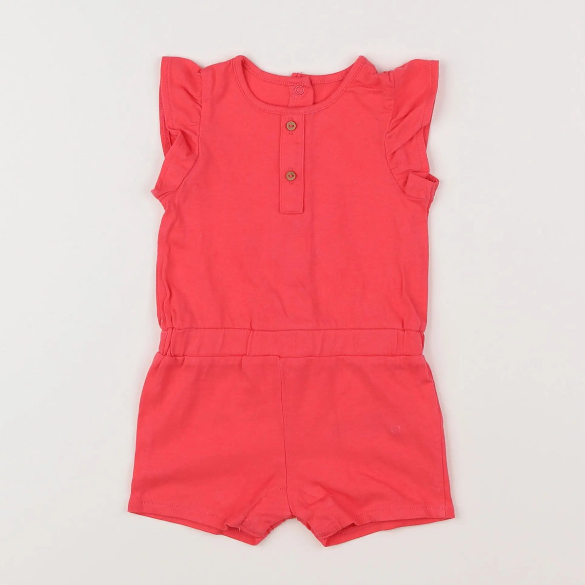 Vertbaudet - combinaison rose - 6 mois