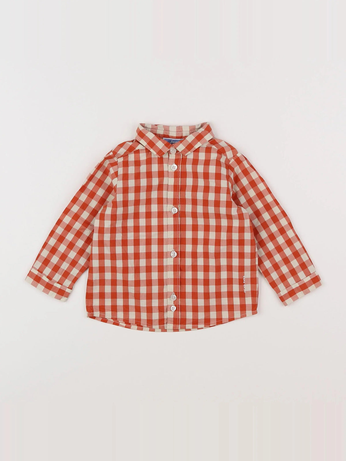 Jacadi - chemise rouge - 12 mois