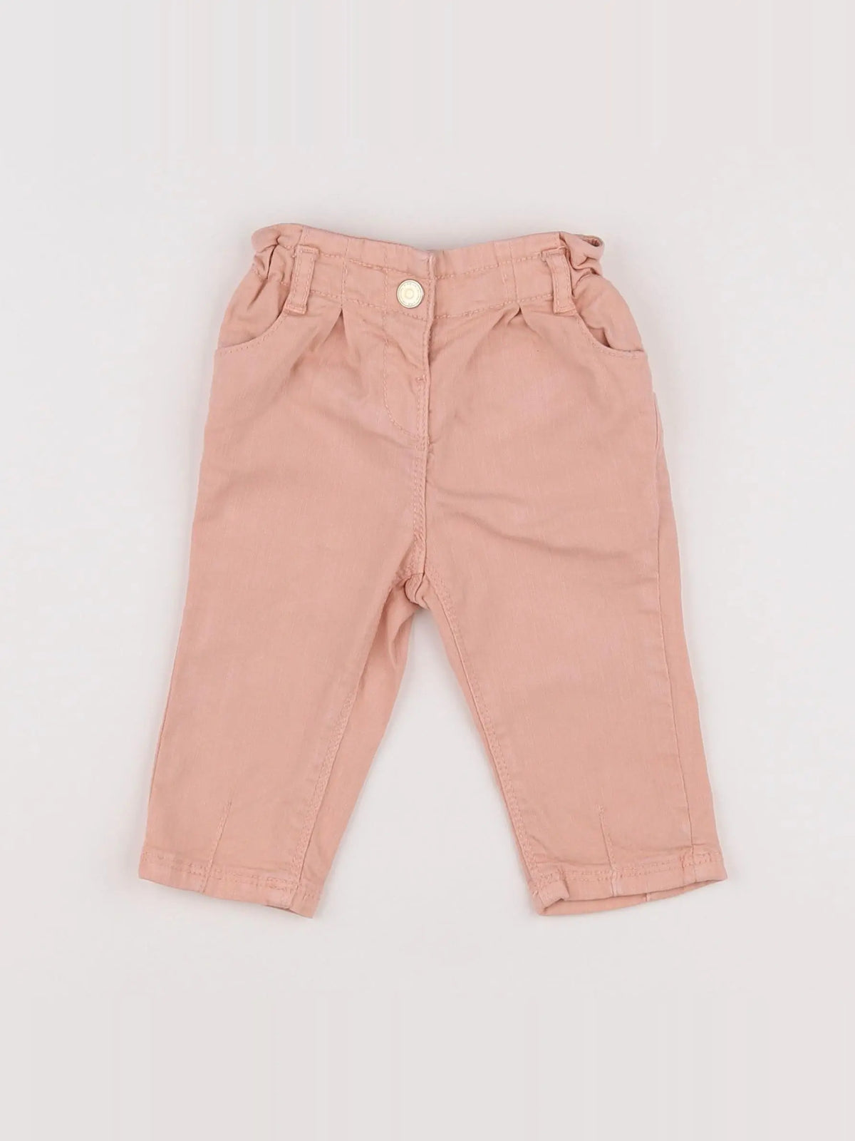 Tape à l'oeil - pantalon rose - 9 mois