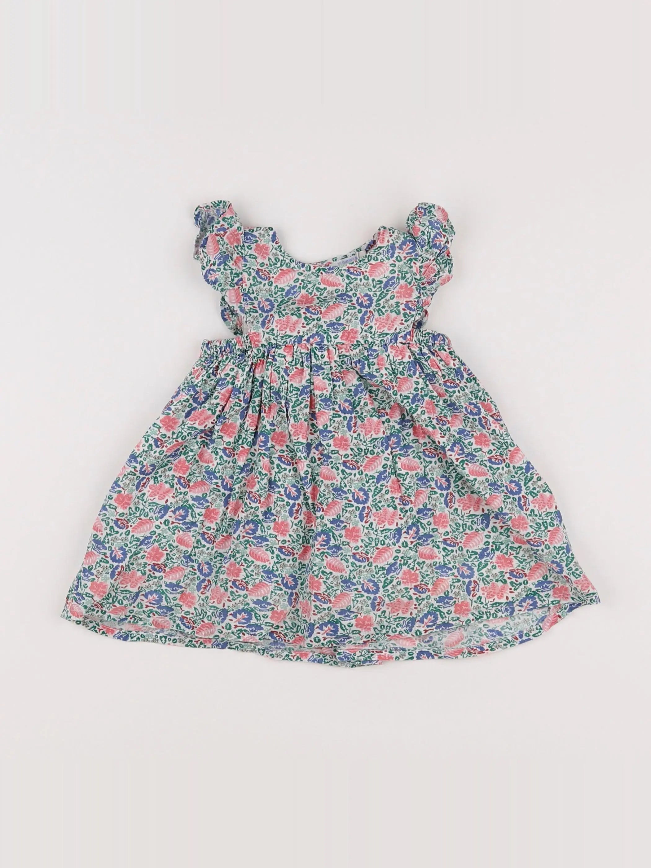 Boutchou - robe multicolore - 3 mois