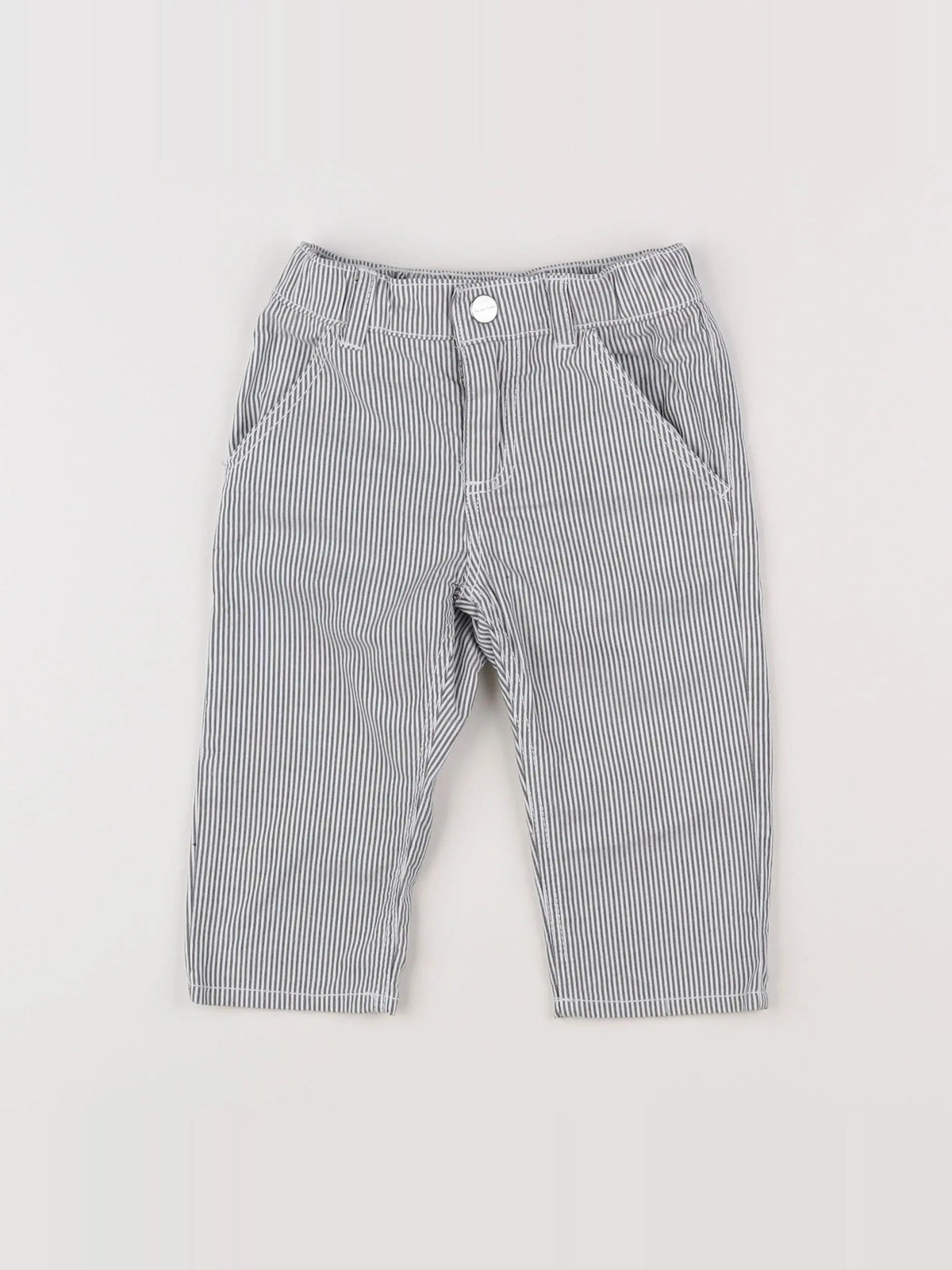 Jacadi - pantalon gris - 12 mois