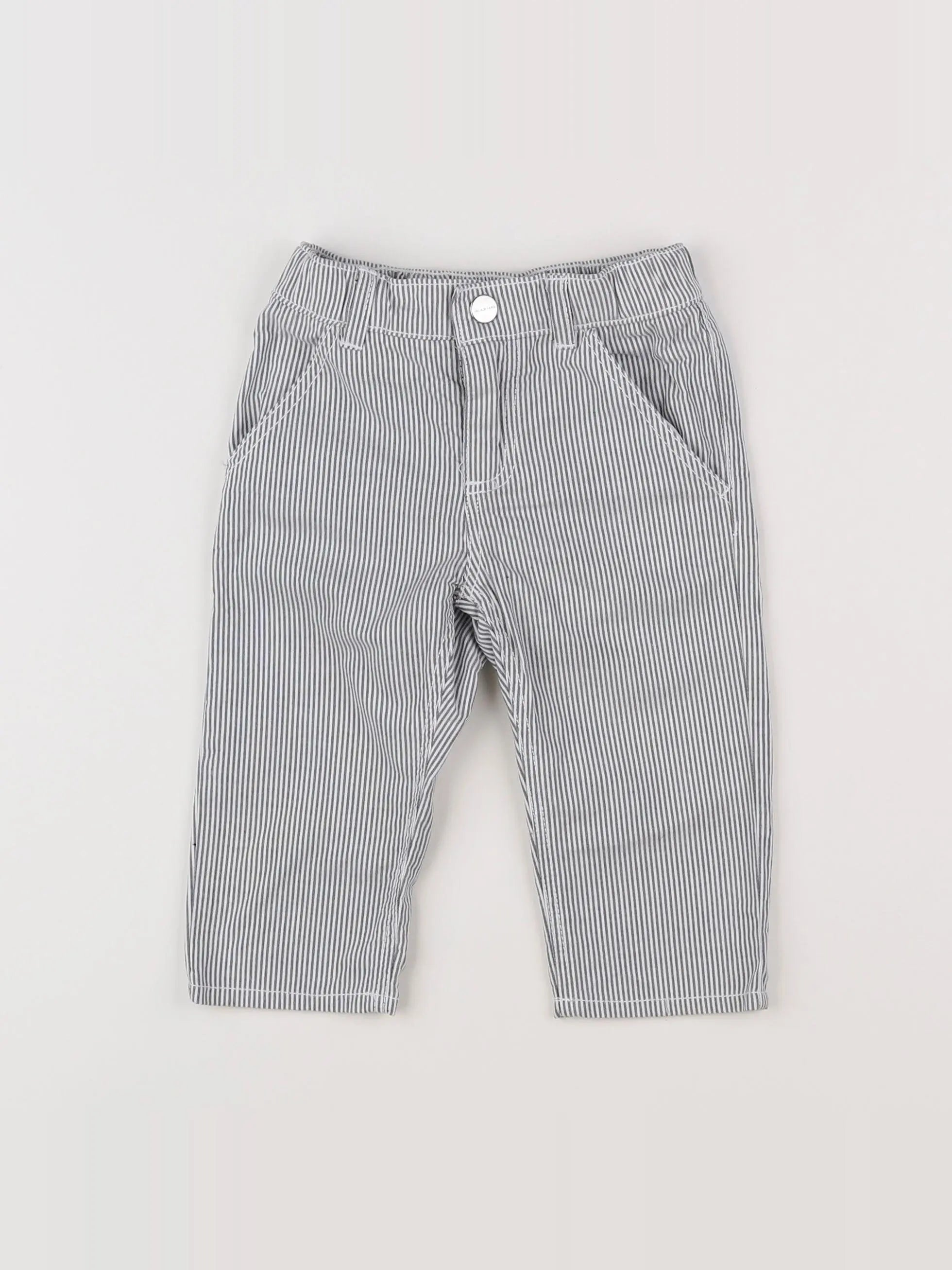 Jacadi - pantalon gris - 12 mois