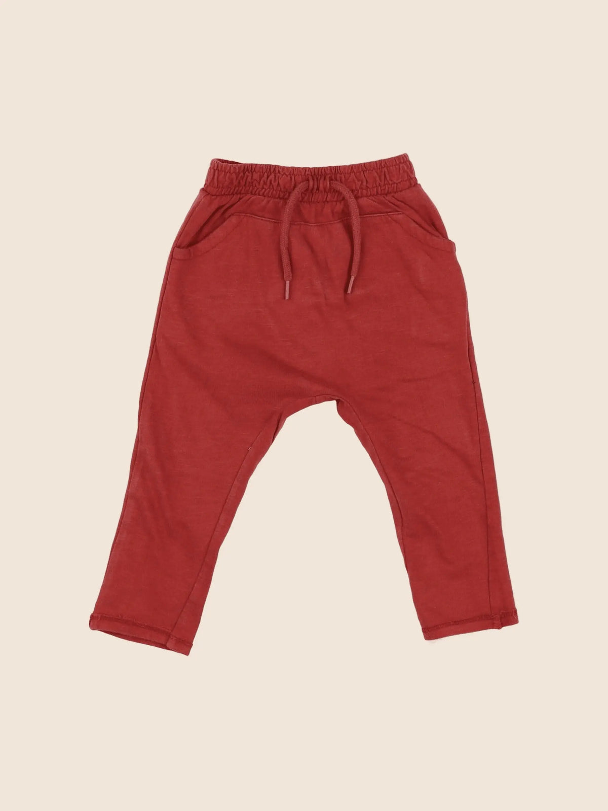 Vertbaudet - sarouel orange - 9 mois