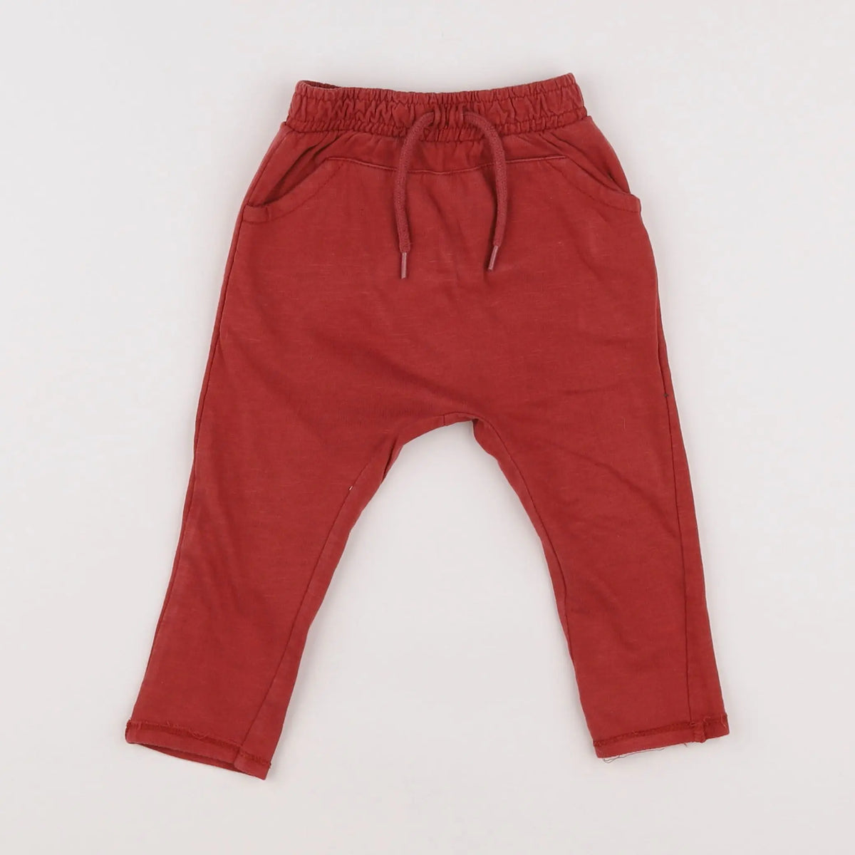 Vertbaudet - sarouel orange - 9 mois