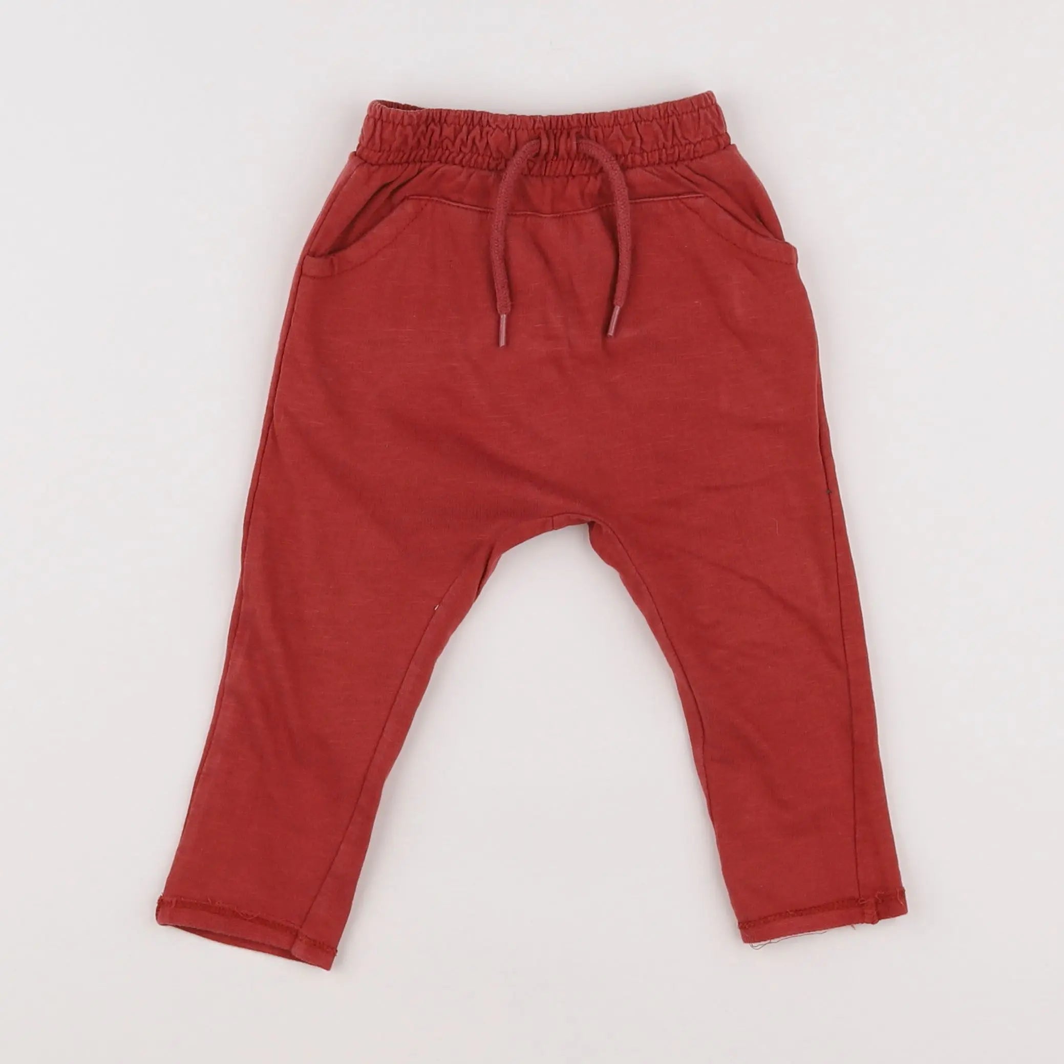 Vertbaudet - sarouel orange - 9 mois