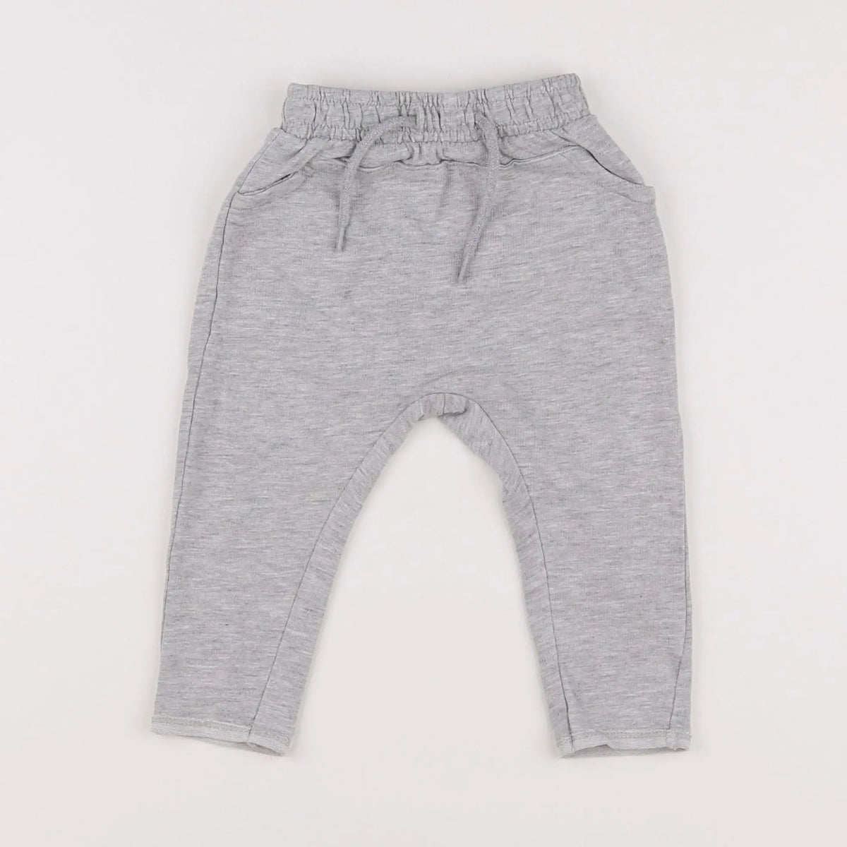 Vertbaudet - jogging gris - 9 mois