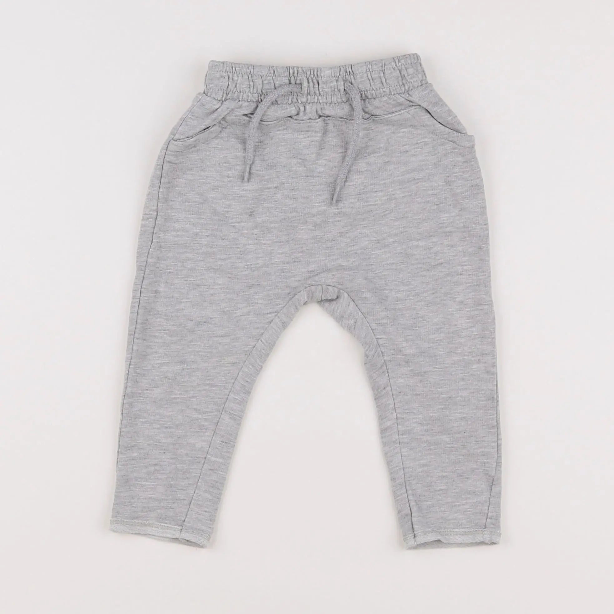 Vertbaudet - jogging gris - 9 mois