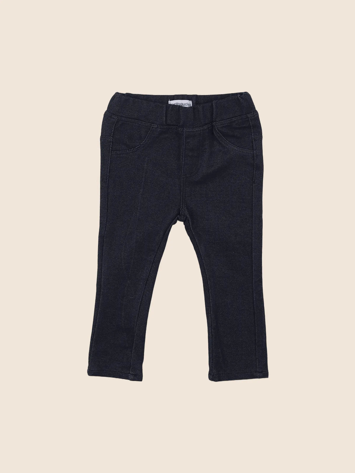 Vertbaudet - jegging bleu - 6 mois
